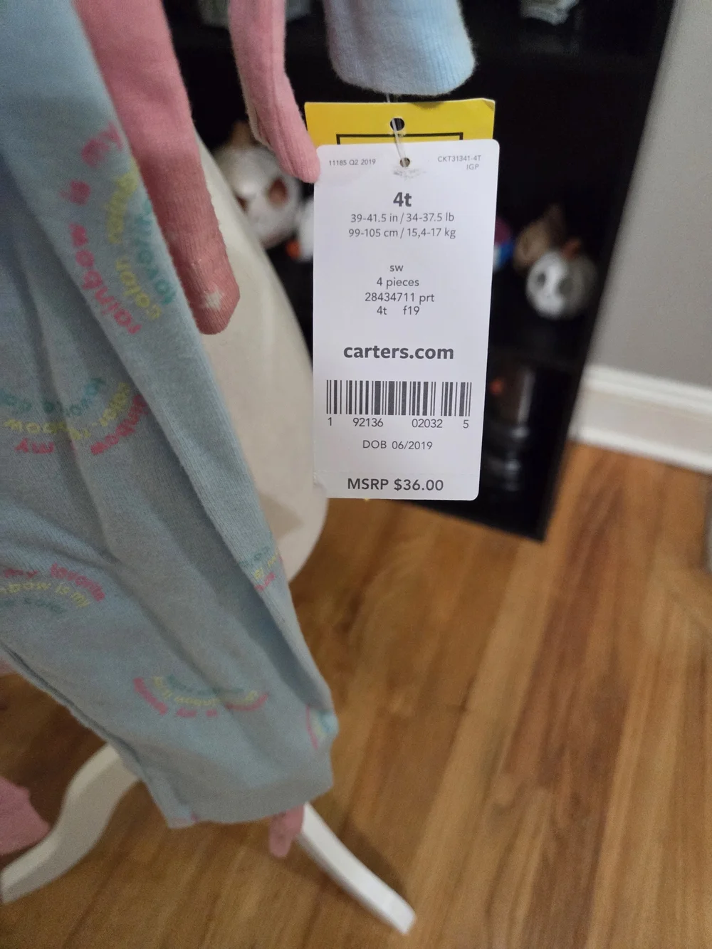 Carter's Girls Unicorn Pajama Set
